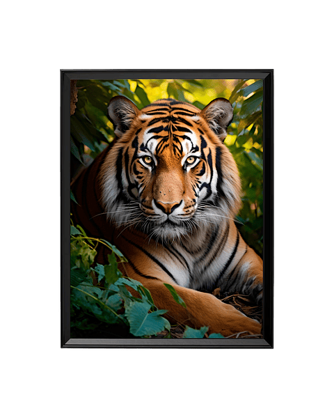 Mirada Felina: El Corazón de la Jungla