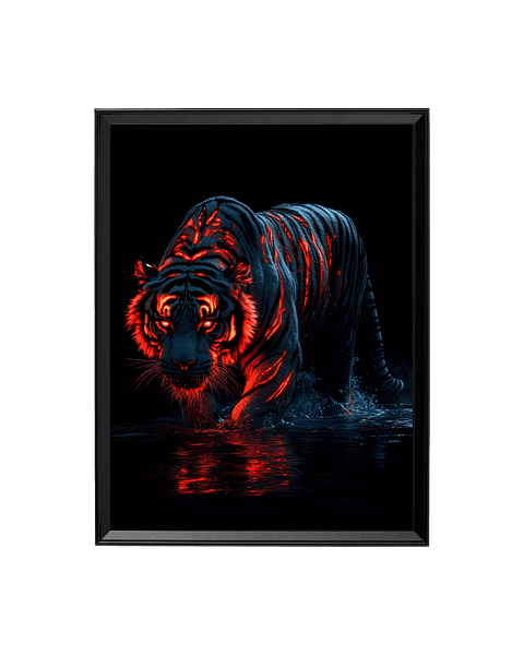 Furia Ígnea: El Tigre Espectral