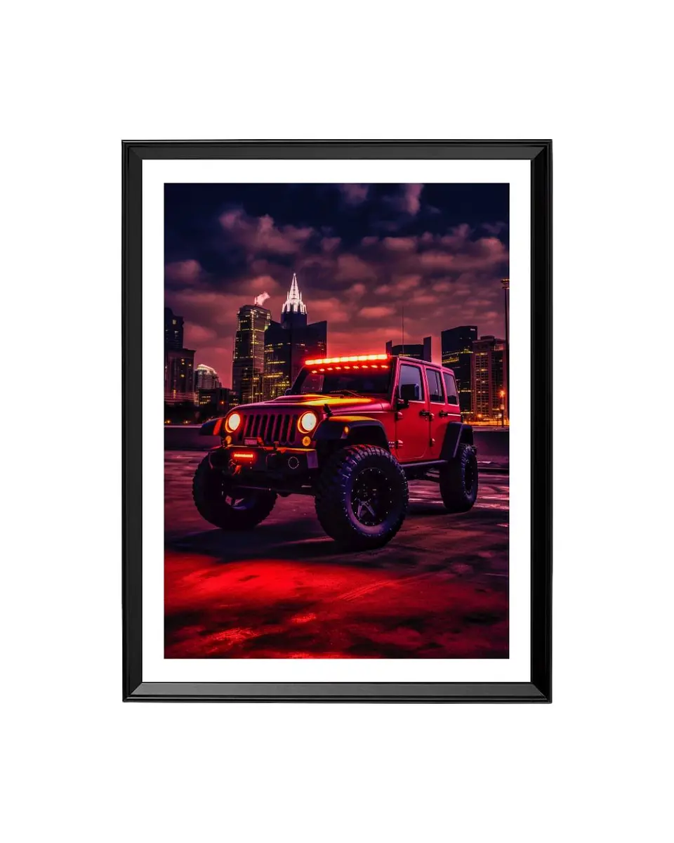 Cuadro Jeep Wrangler | La rebeldía que no se detiene 1