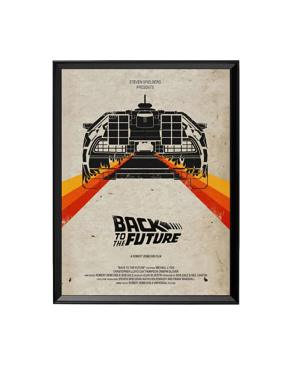 Cuadro Volver Al Futuro 1