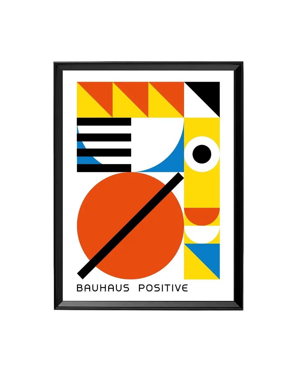Cuadro Bauhaus Positive 1