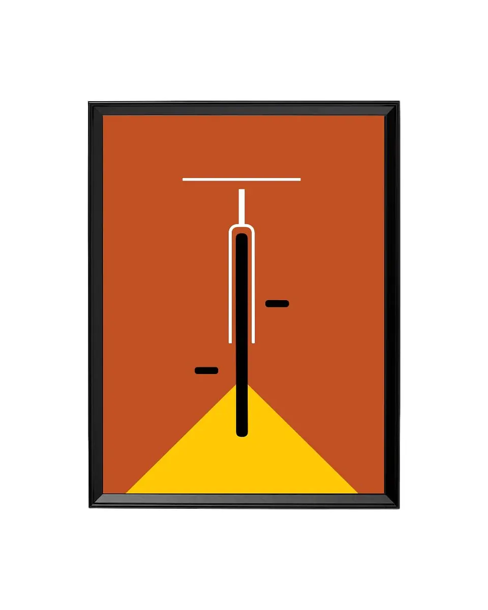 Cuadro El Camino - Minimalismo en Movimiento 1