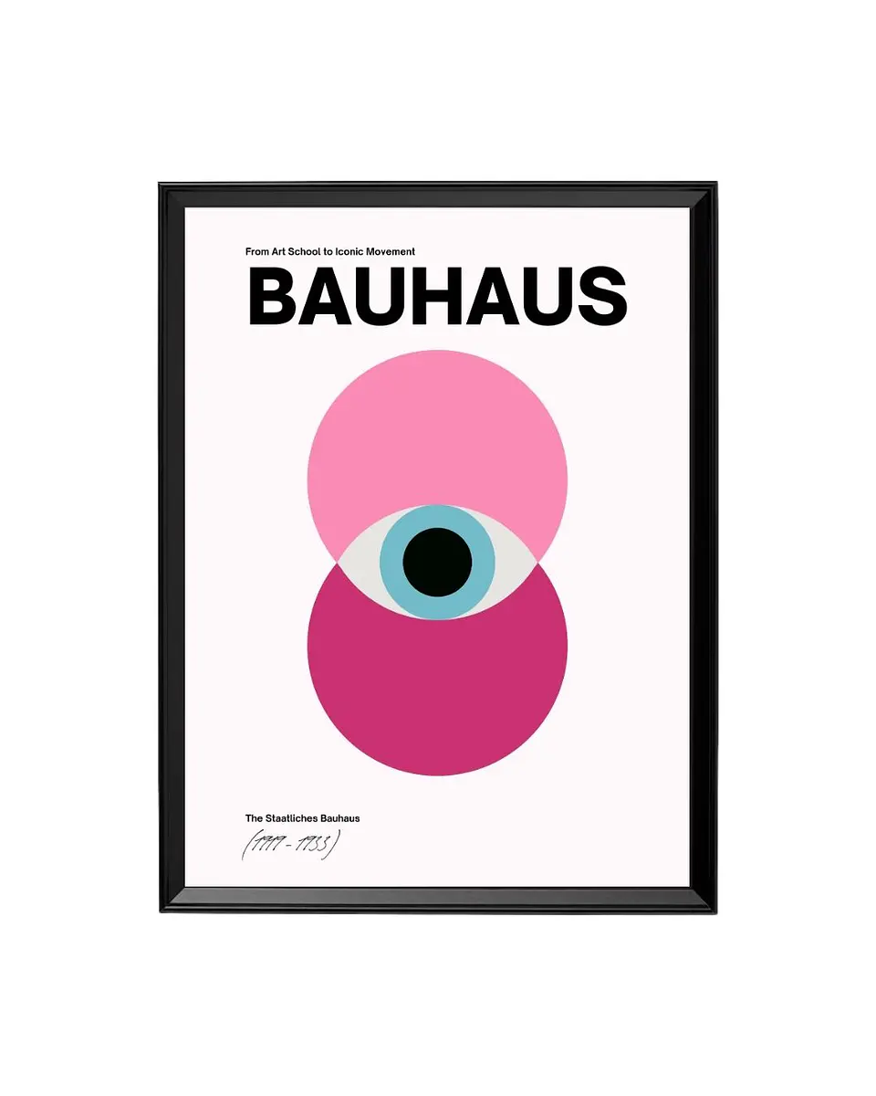 Cuadro Bauhaus - La Mirada del Diseño Moderno 1