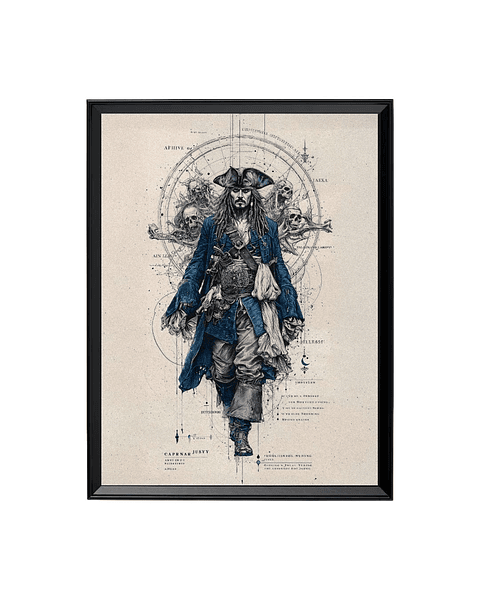 Piratas del Caribe - Jack Sparrow