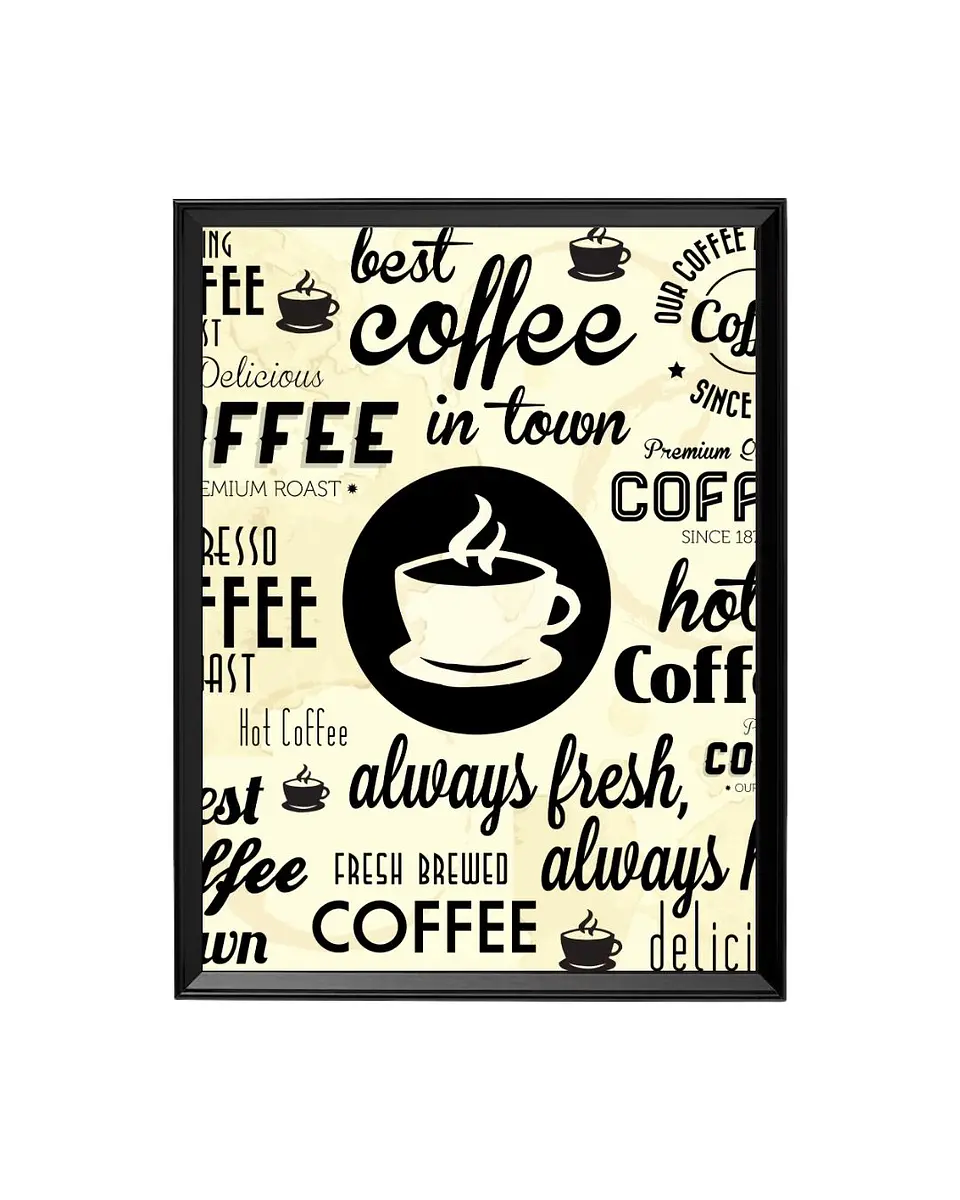 Cuadro Café Vintage 1