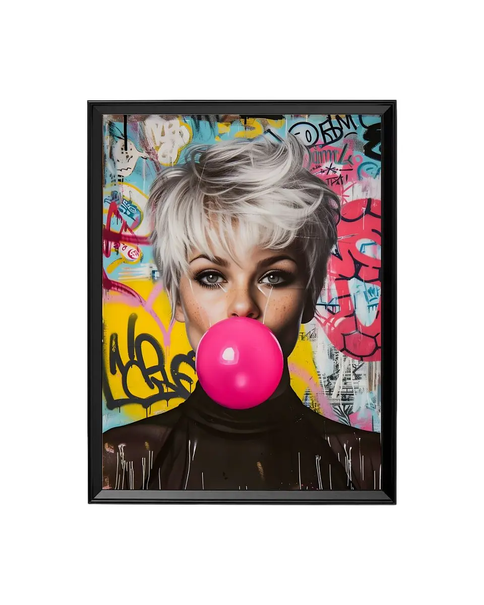Cuadro Bubble Gum Pop 1