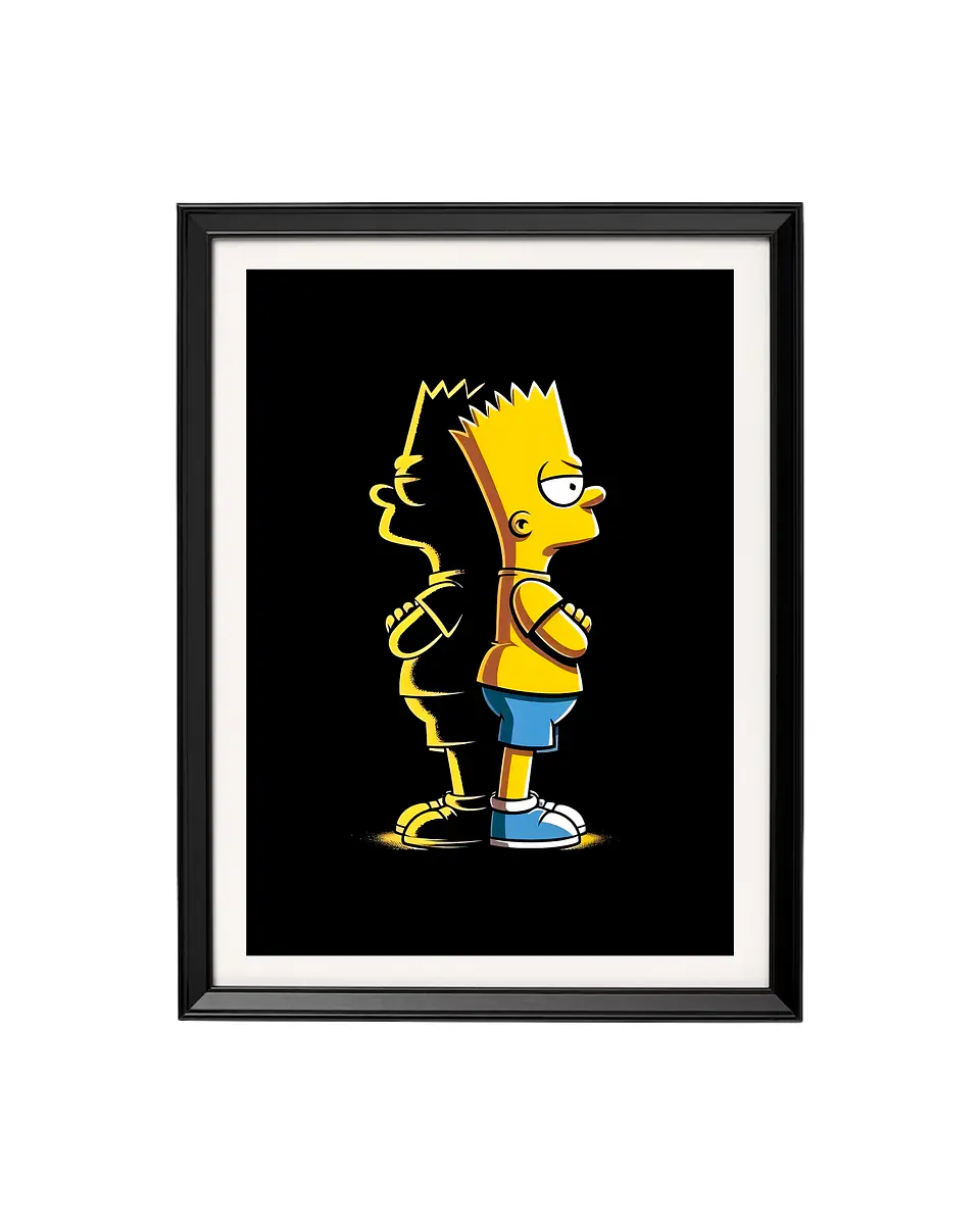 Cuadro Bart Simpson - Sombra 1