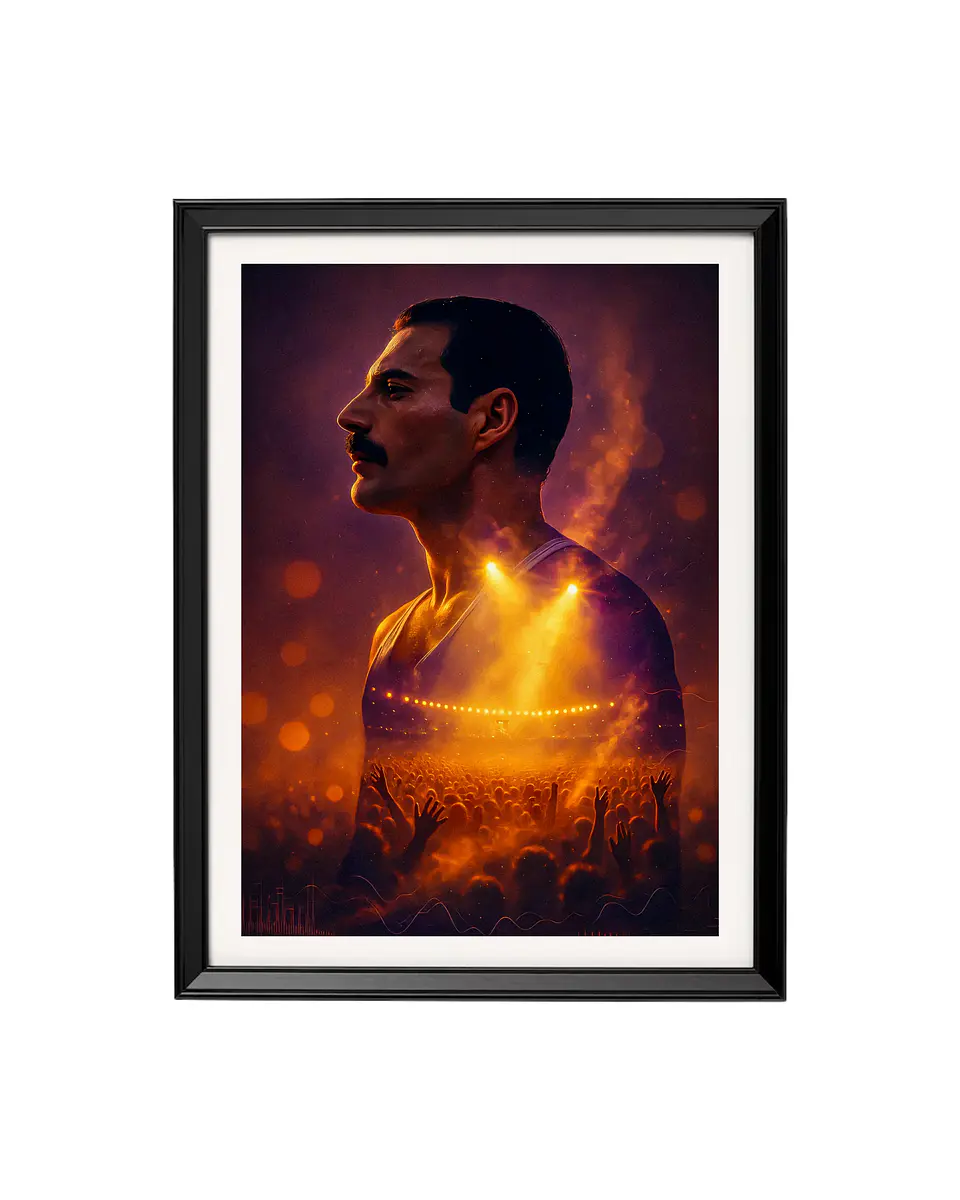 Cuadro Freddie Mercury (Queen) 1