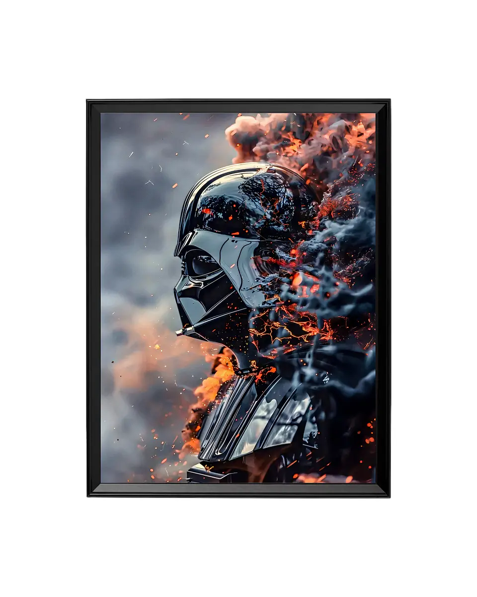 Cuadro Darth Vader - Star Wars - El Descenso a las Cenizas 1