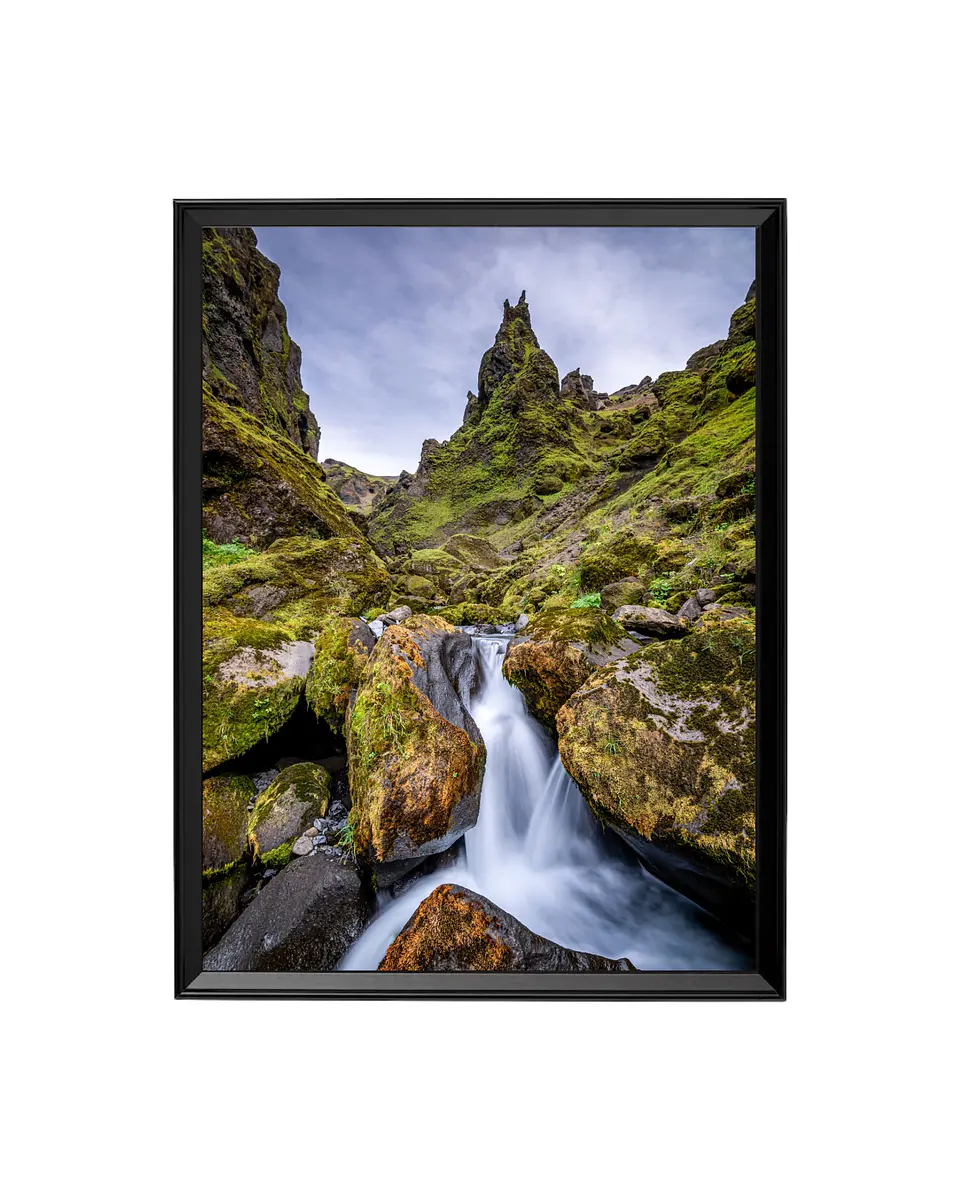 Cuadro Cascada Escondida - La Furia de la Naturaleza 1