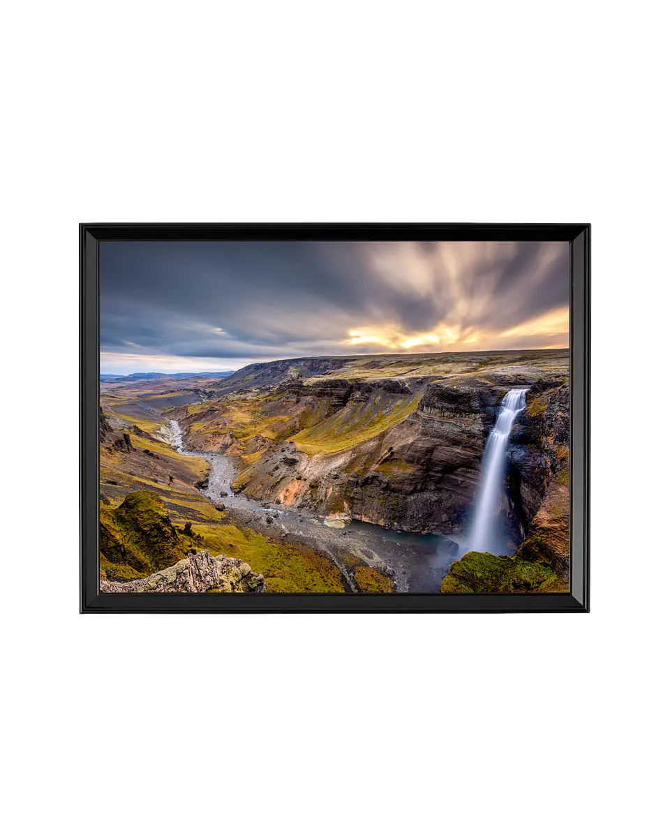 Cuadro Cañón de Cascadas - Tierra de Gigantes y Etereidad 1