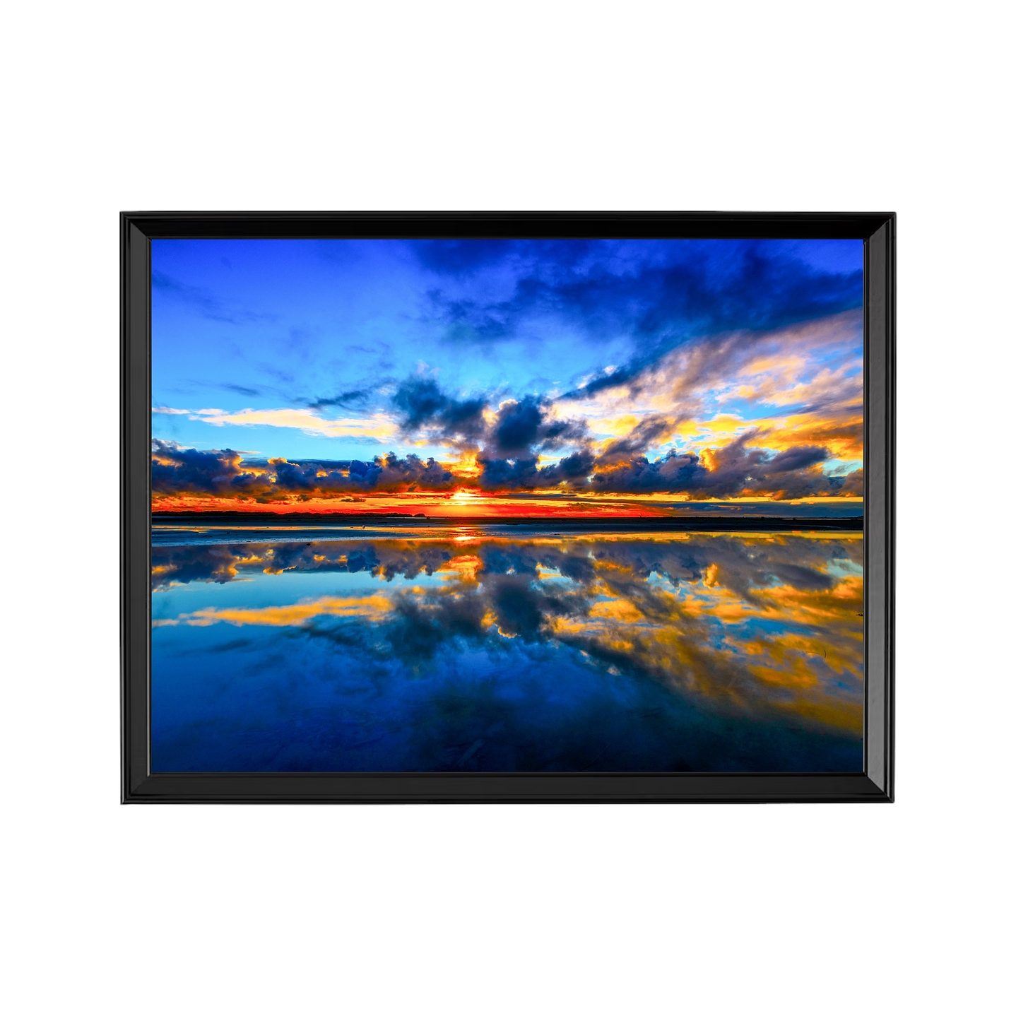 Atardecer Espejo - Sinfonía de Fuego y Agua 1