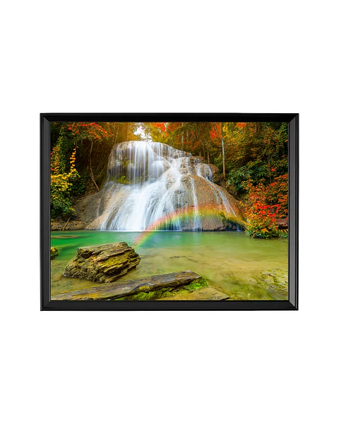 Cuadro Cascada de Cristal - El Secreto del Arcoíris