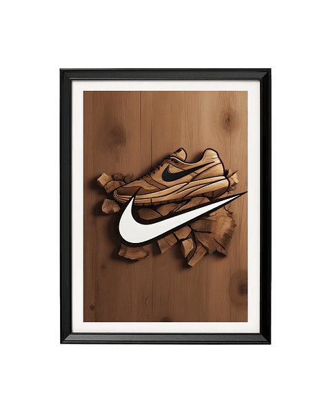 Escultura de Madera - Nike