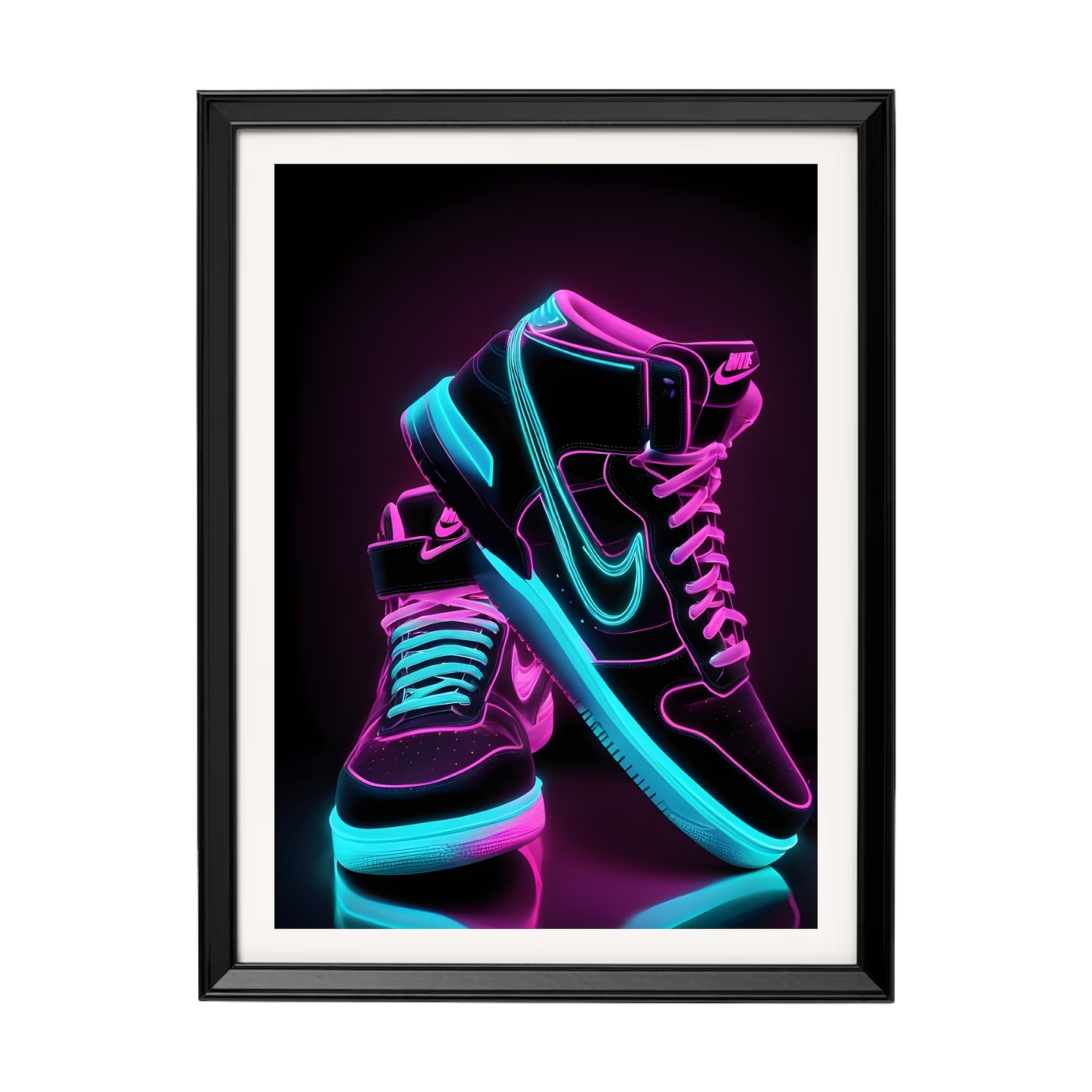 Caminando en Neón - Estilo Cyberpunk 1