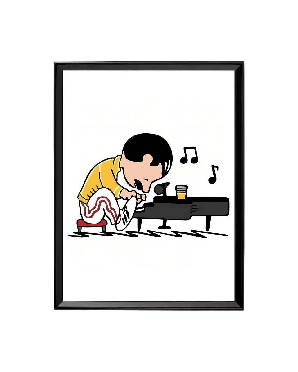 Cuadro Bohemian Rhapsody - Freddie Mercury 1