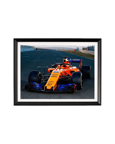 McLaren - La Velocidad Naranja y Azul
