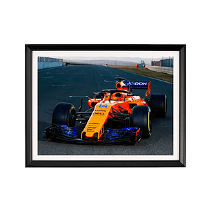 McLaren - La Velocidad Naranja y Azul