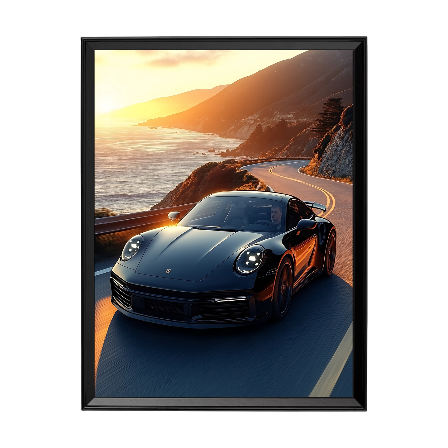 Porsche 911 - La Fusión de Velocidad y Paisaje 1