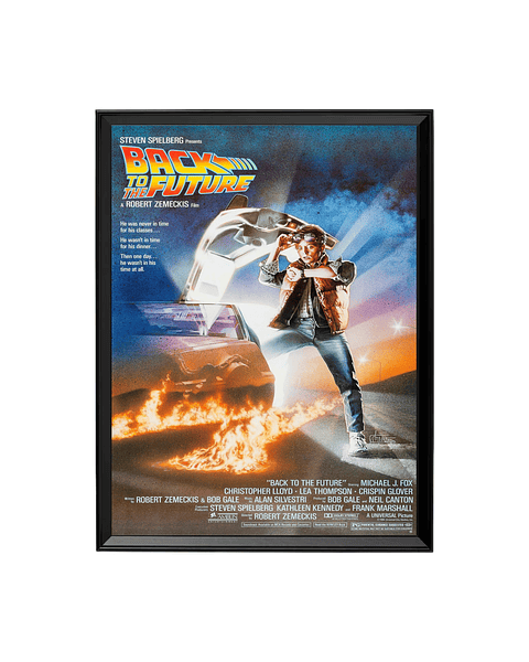 Volver Al Futuro - Poster Original 1985