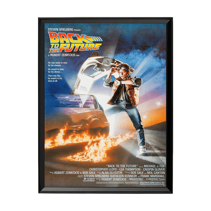 Volver Al Futuro - Poster Original 1985 1