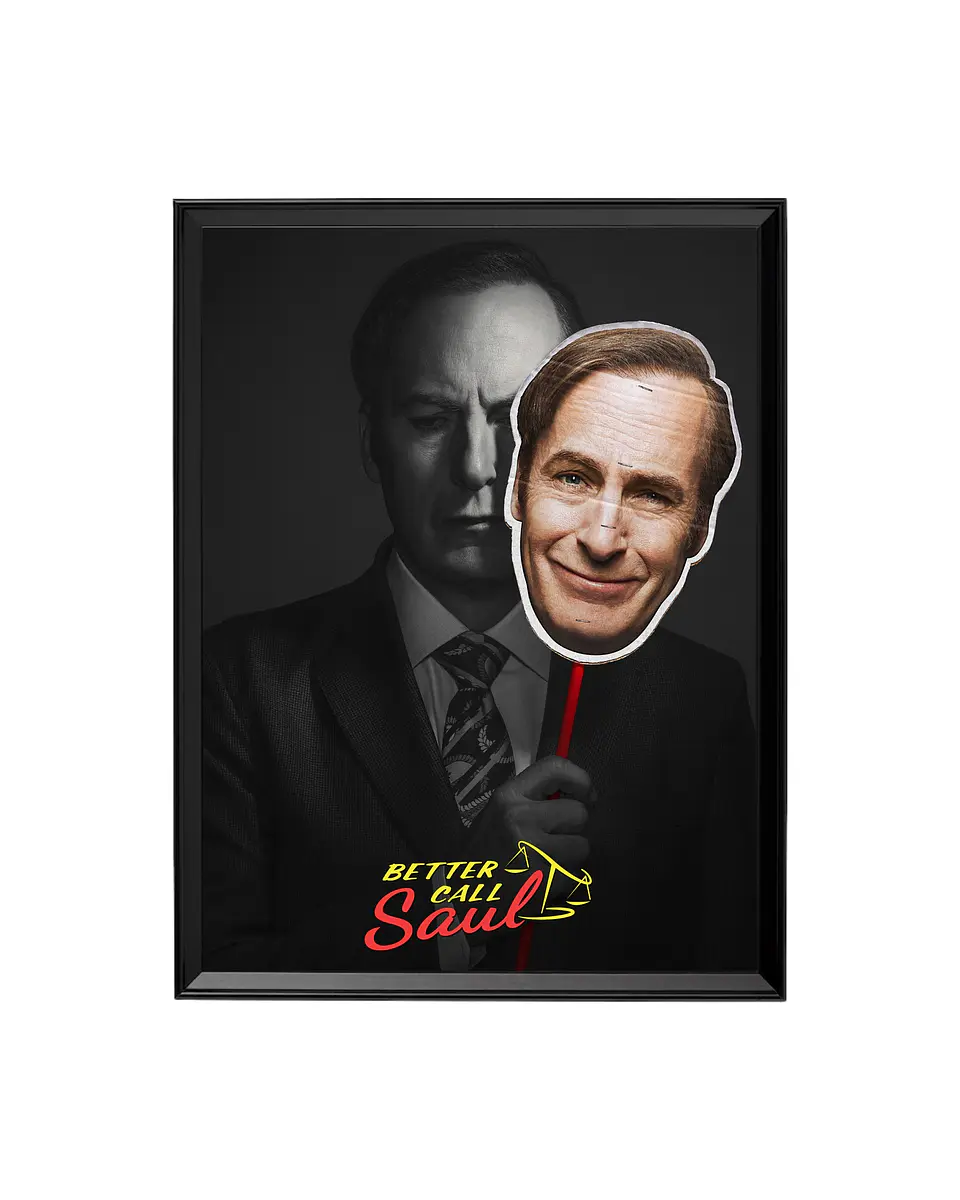 Cuadro Better Call Saul - La Máscara del Abogado 1