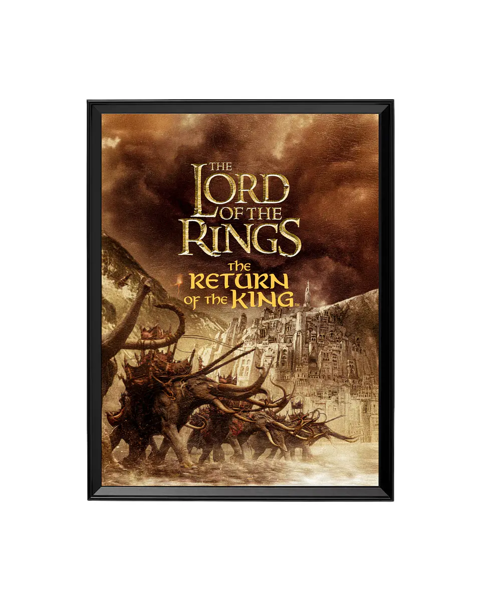 Cuadro El Señor De Los Anillos - El Retorno del Rey 1