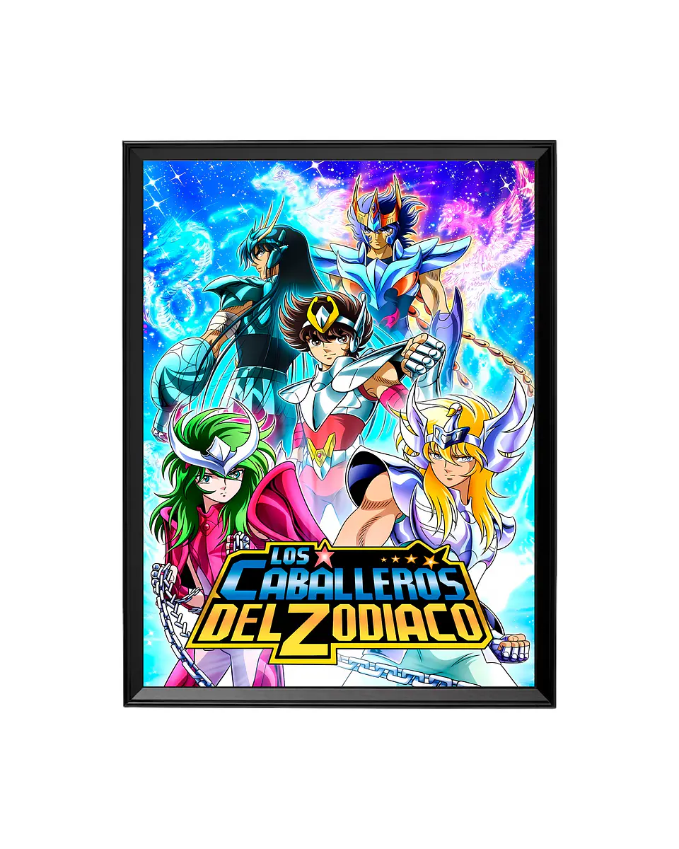 Cuadro Los Caballeros del Zodiaco - El Poder del Cosmos 1