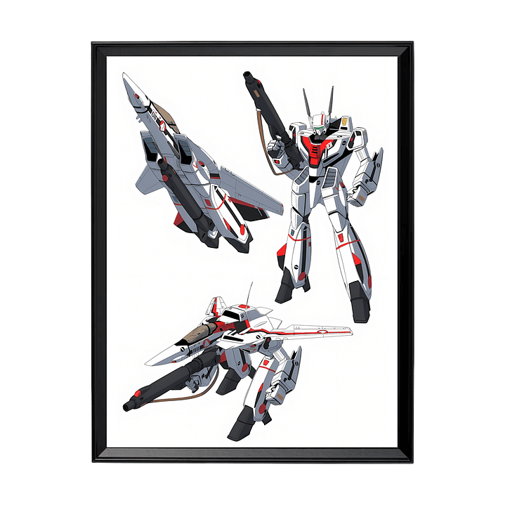 Robotech: Veritech Fighter - Tres Modos de Batalla 1