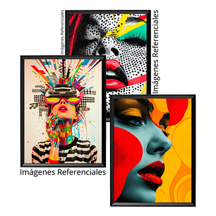 Pack Ícono – 3 Cuadros 50x40 (Envío Gratis)