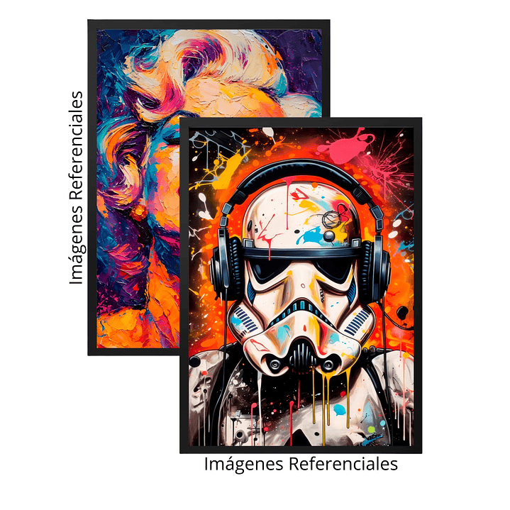 Pack Impacto – 2 Cuadros 70x50 (Envío Gratis) 1