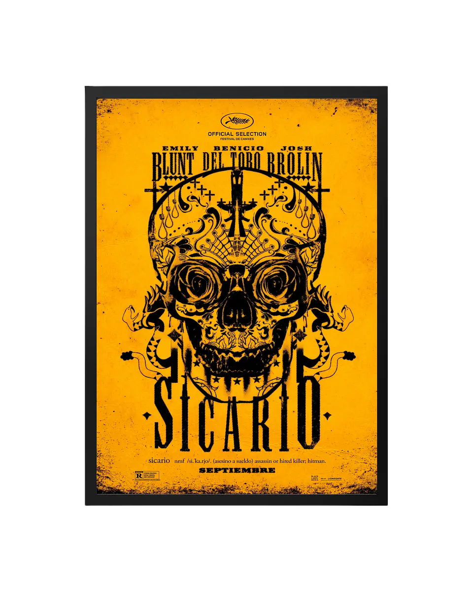 Cuadro Sicario – La Guerra No Tiene Rostro 1