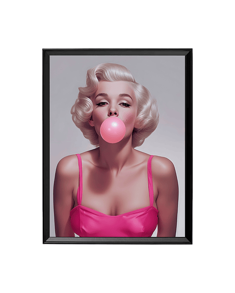 Chic Bubblegum: El Glamour de Marilyn