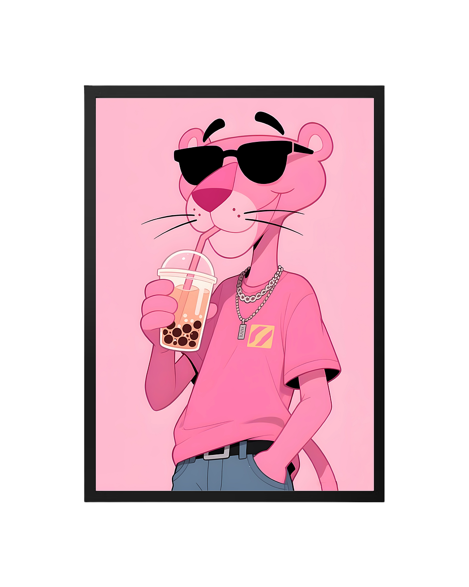 Pantera Rosa Pink Vibe – Urban Cool 1