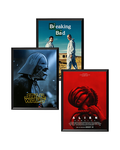 Pack Starter – 3 Cuadros 40x30 (Envío Gratis)