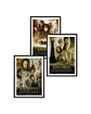 Pack - 3 Cuadros 70x50 El Señor de los Anillos - Miniatura 1