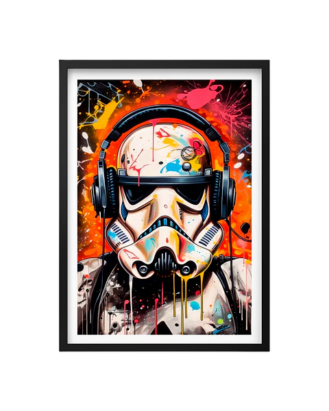 Cuadro Trooper Beats - Star Wars