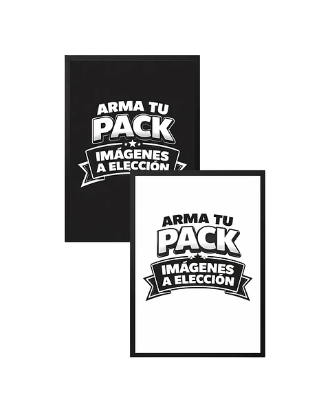 Pack 2 Cuadros 70x50 (Envío Gratis)