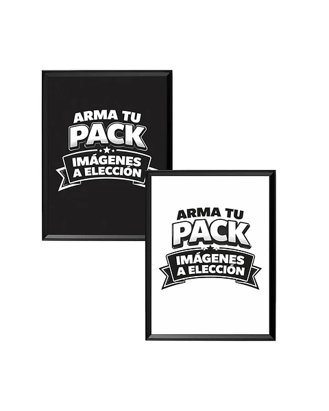 Pack 2 Cuadros 50x40 (Envío Gratis)