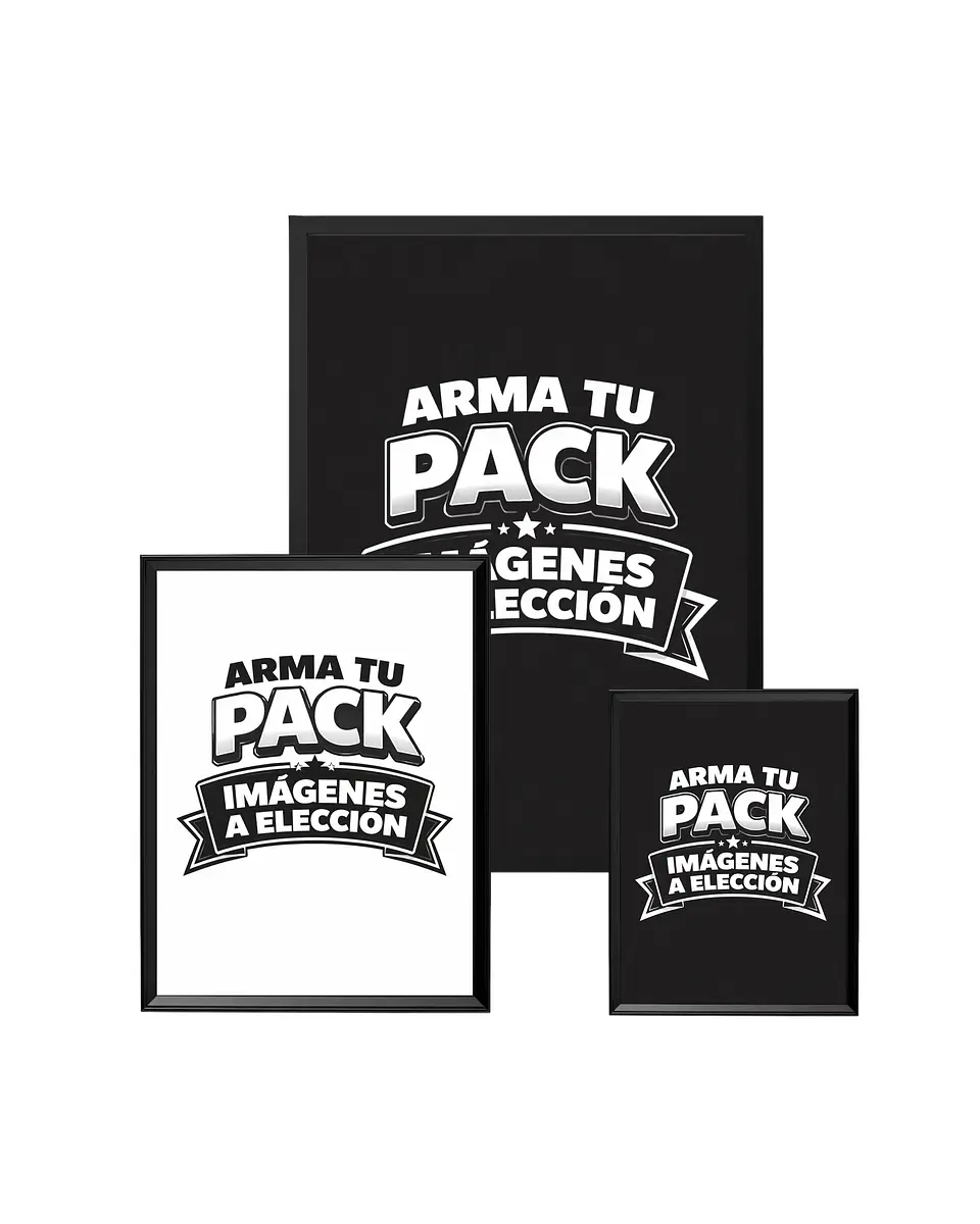 Pack Mix 3 Cuadros (Envío Gratis) 1
