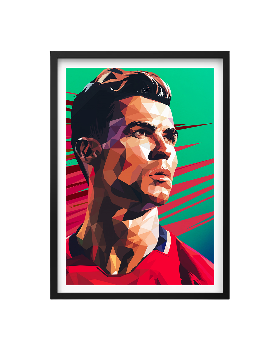 Cuadro Cristiano Ronaldo – La Leyenda del Bicho 1