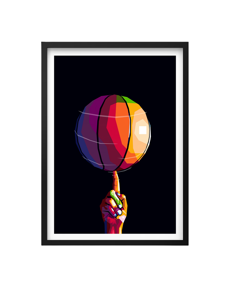 Cuadro Baloncesto Artístico 1