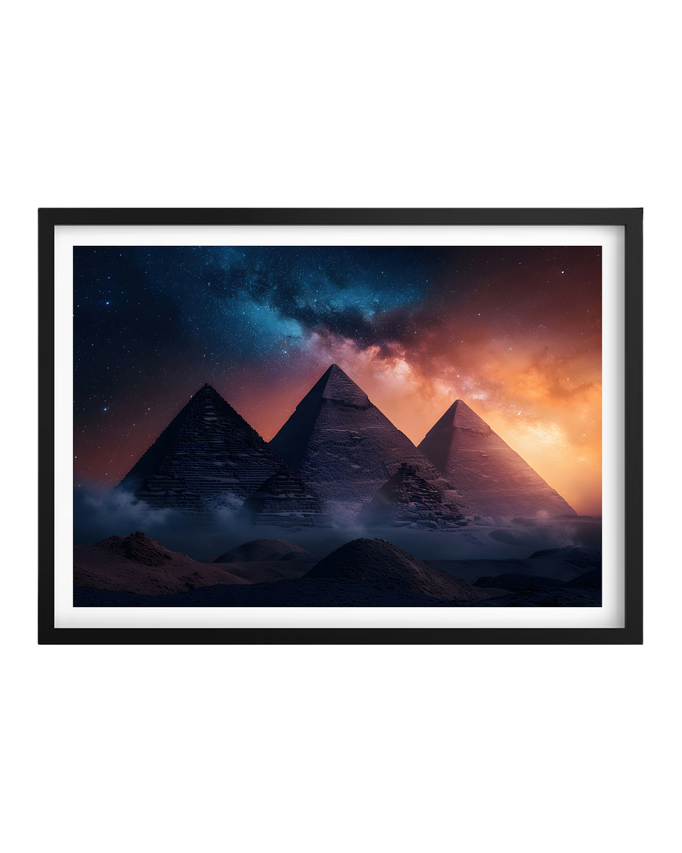 Cuadro Pirámides de Giza 1
