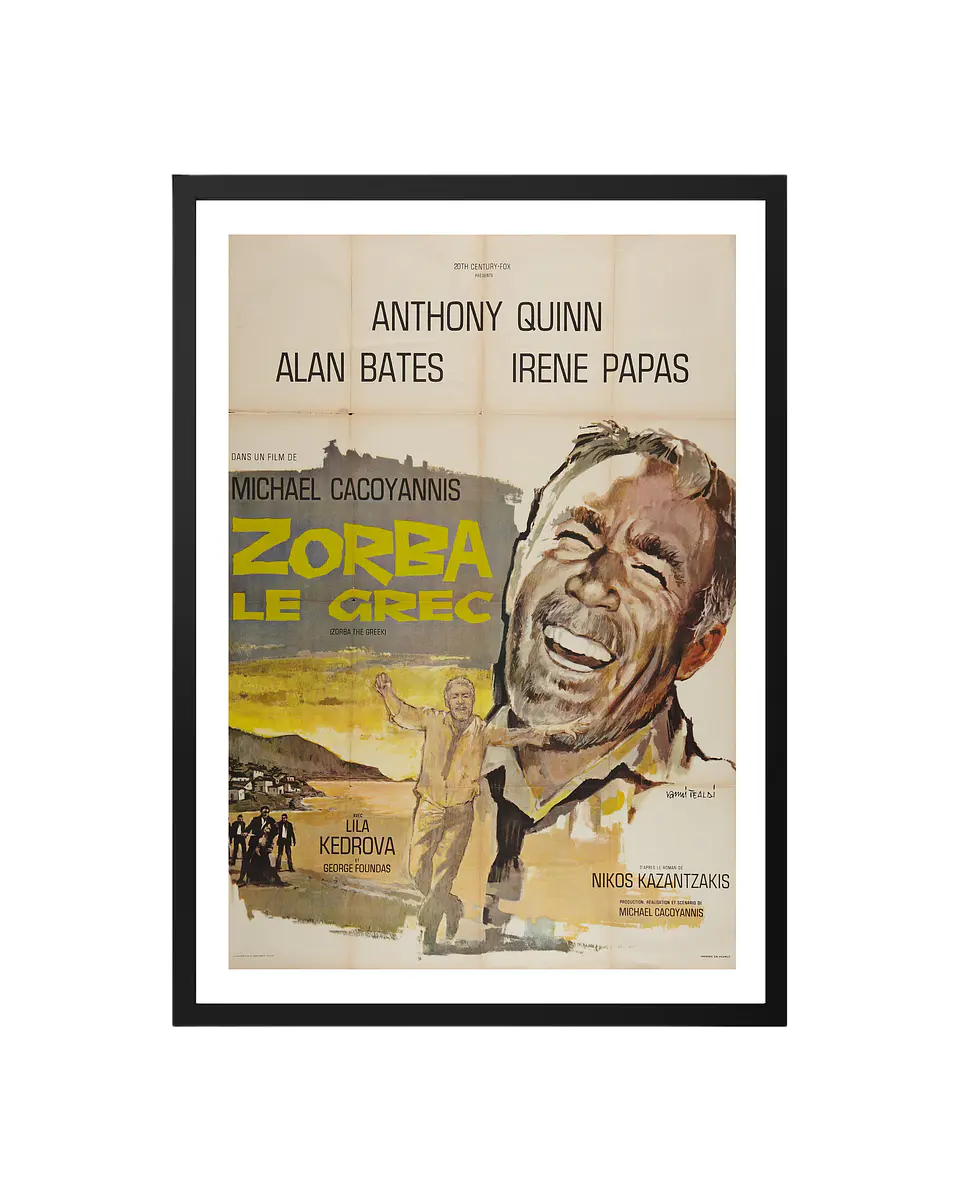 Cuadro Zorba el Griego 1
