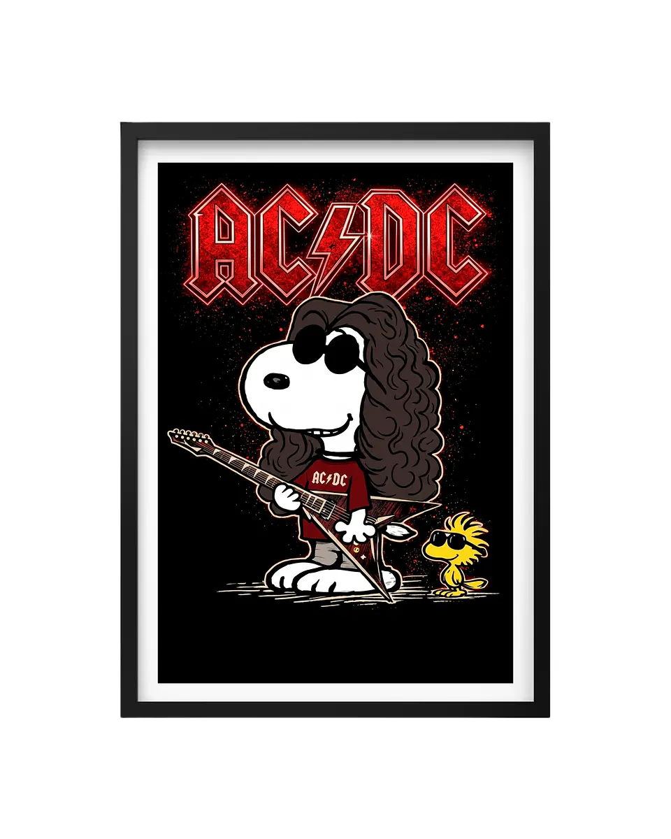 Snoopy x AC/DC – High Voltage Peanuts 1