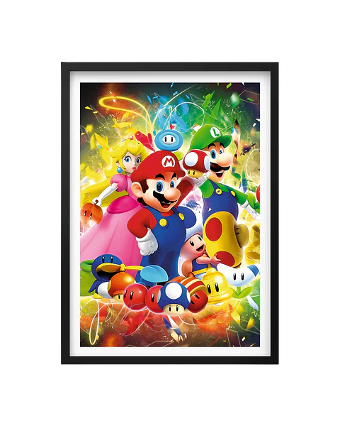 Cuadro Mario Bros