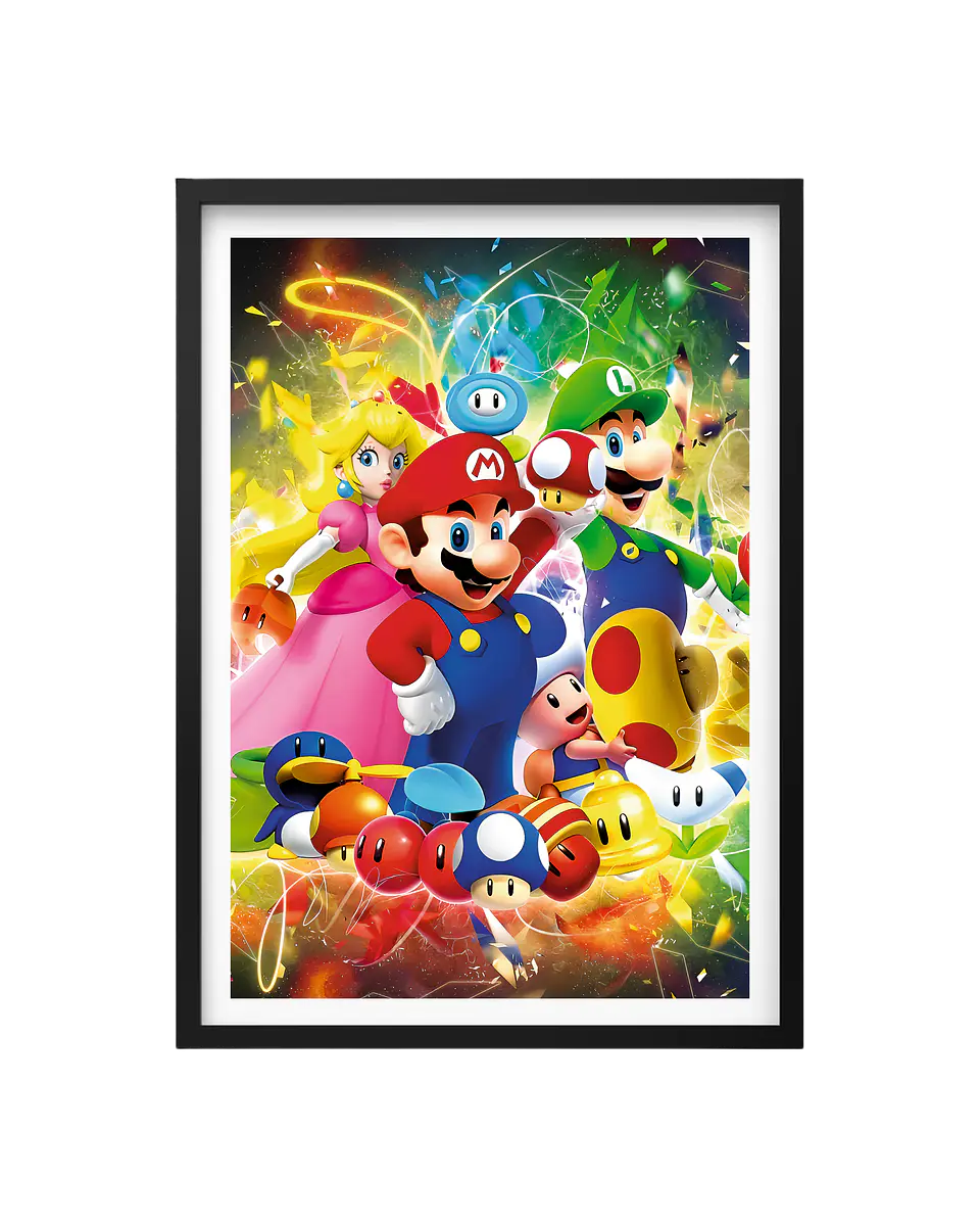 Cuadro Mario Bros 1