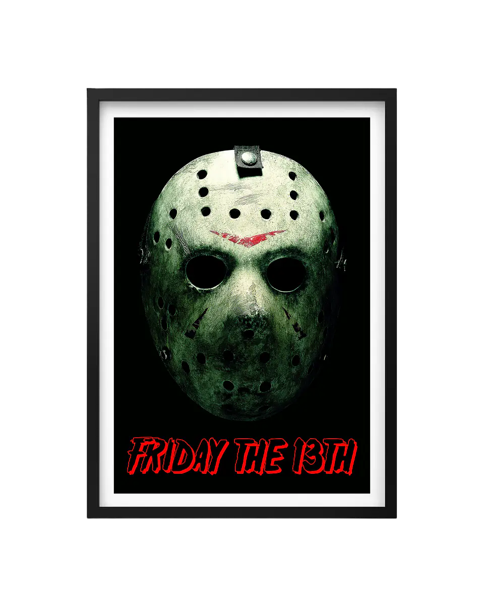 Cuadro The Friday 13 (Viernes 13 / Jason) 1