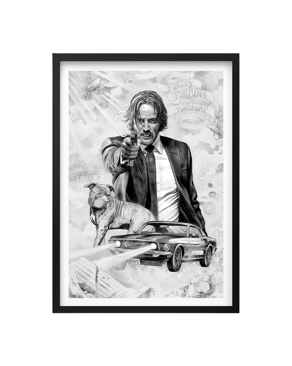 Cuadro John Wick 1