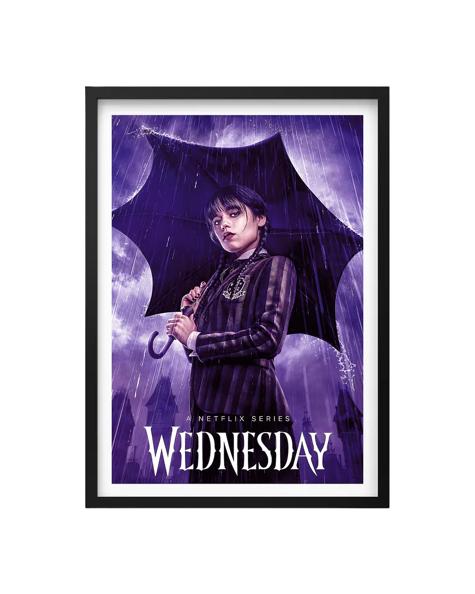 Cuadro Wednesday - Merlina 1